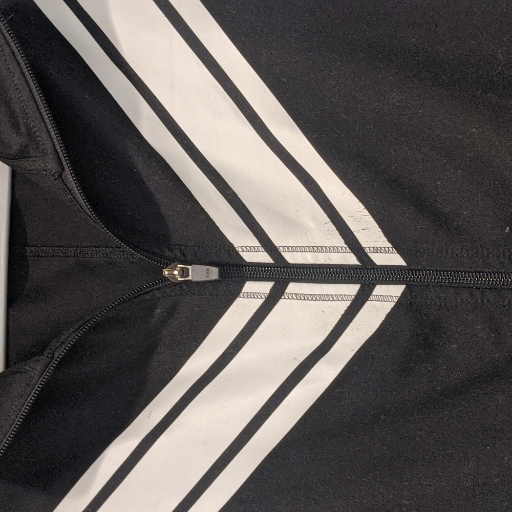 Women's black full zip sweatshirt - Picture 2 of 4